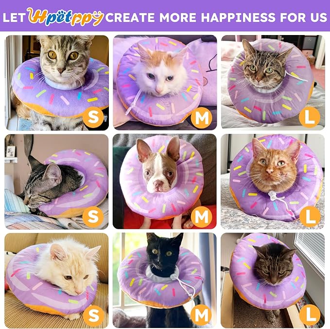 Cat Cone Collar Soft, Cat Recovery Collar - Image 4
