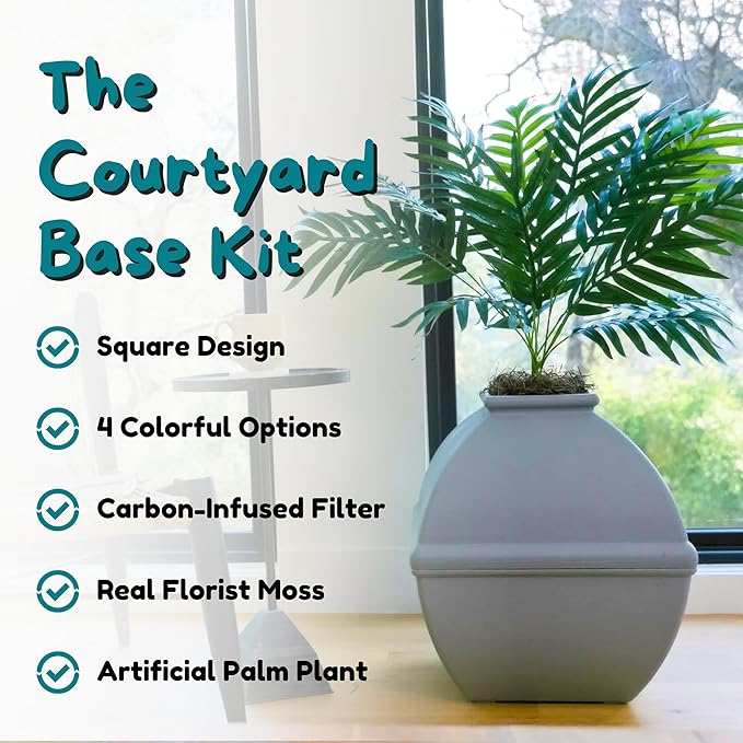 Good Pet Stuff Hidden Litter Box Planter, Decorative Cat Litter Enclosure - Image 4