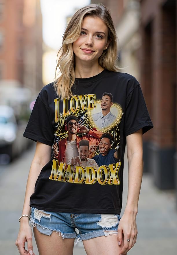 Custom Bootleg Rap Shirt with Photo Text, Vintage Custom Picture Shirt - Image 3