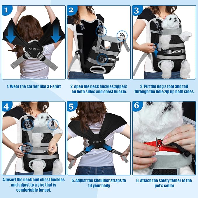 Petskd Dog Front Carrier Backpack - Image 6