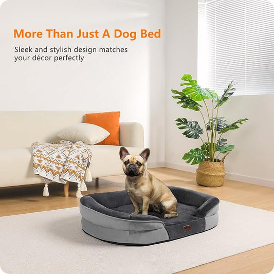 Dwanton Orthopedic Dog Bed for Medium Dogs - Image 2