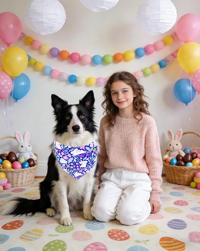 PET SHOW 50 Pack Easter Dog Bandanas Bulk - Image 7