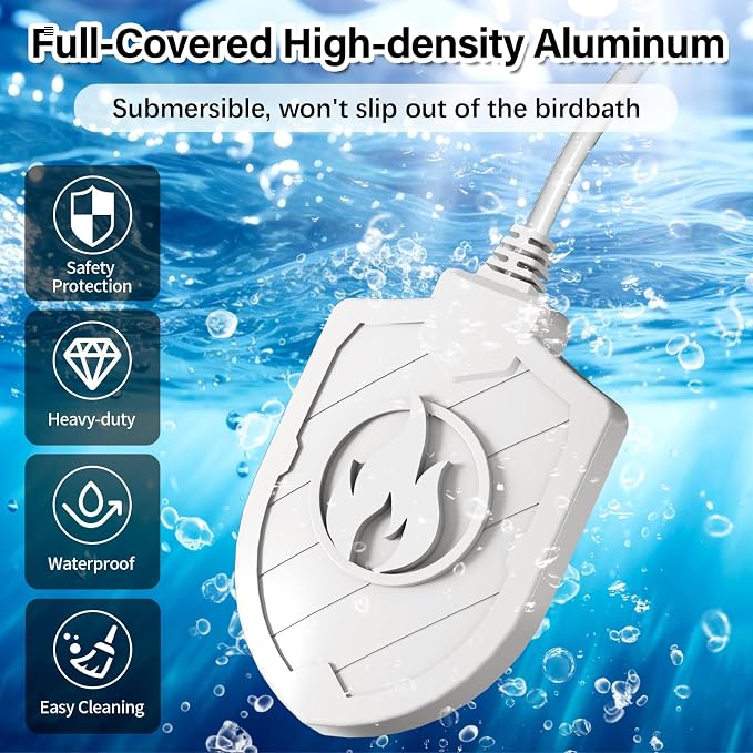 100W Bird Bath Heater, Birdbath Heaters - Image 2