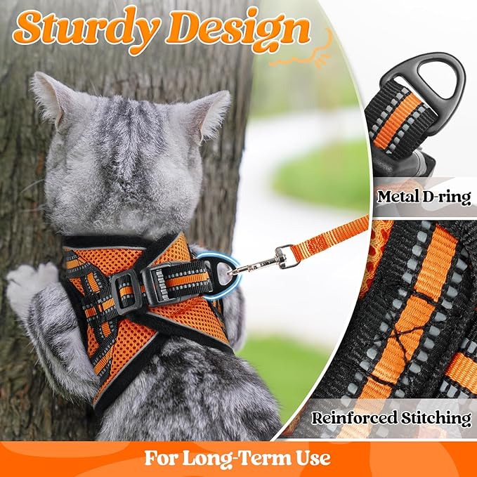 rabbitgoo Cat Harness and Leash Set - Image 4
