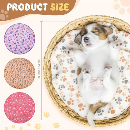 Tatuo 4 Pcs Dog Blanket for Pet Cat Blankets Indoor Puppy Teething Stuff Toys - Image 3