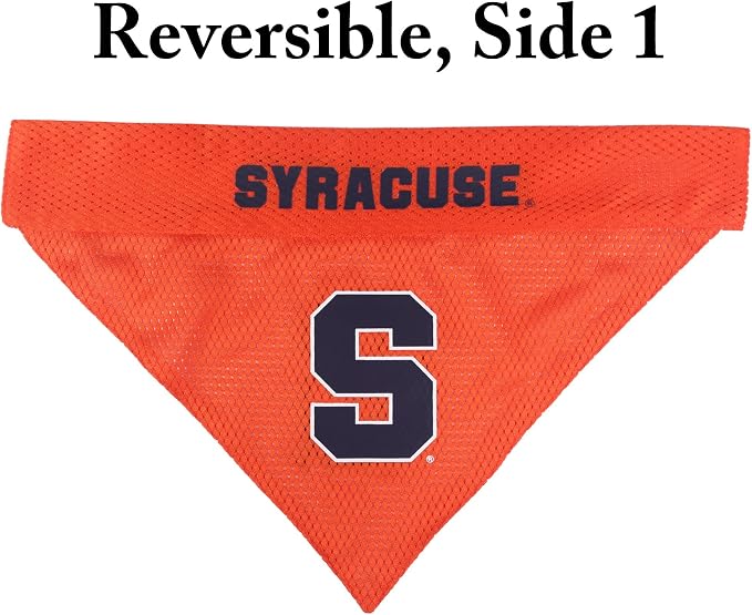 Pets First Collegiate Pet Accessories, Reversible Bandana, Syracuse Orange - Image 3