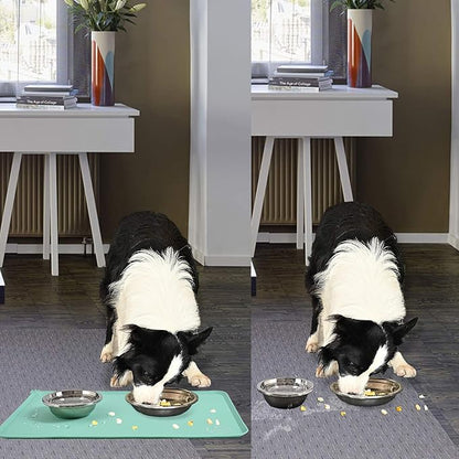 Silicone Waterproof Dog Cat Pet Feeding Mats, Non Slip, Easy Clean Pet Dog Cat - Image 7