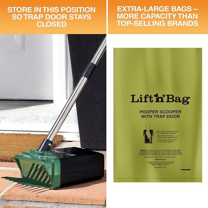 Neater Pet Brands Lift N’ Bag 2.0 Dog Pooper Scooper - Image 8