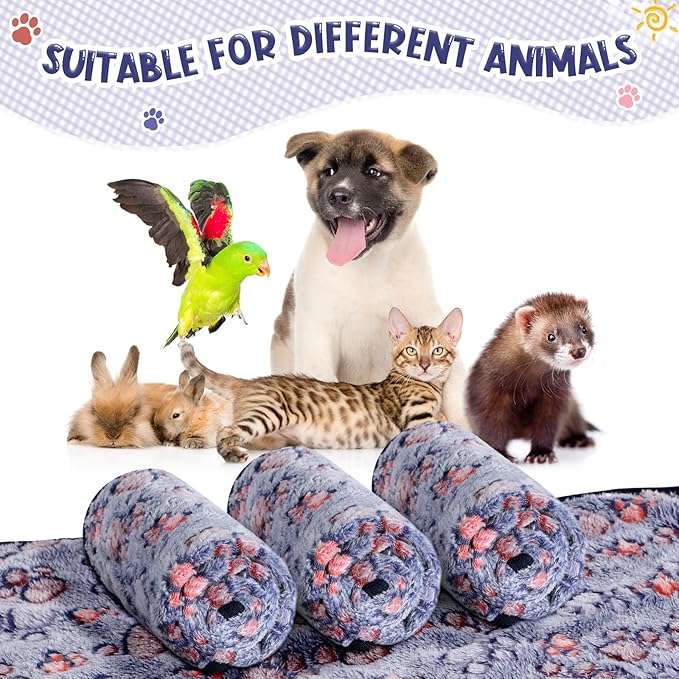 Tatuo 4 Pcs Dog Blanket for Pet Cat Blankets Indoor Puppy Teething Stuff Toys - Image 5
