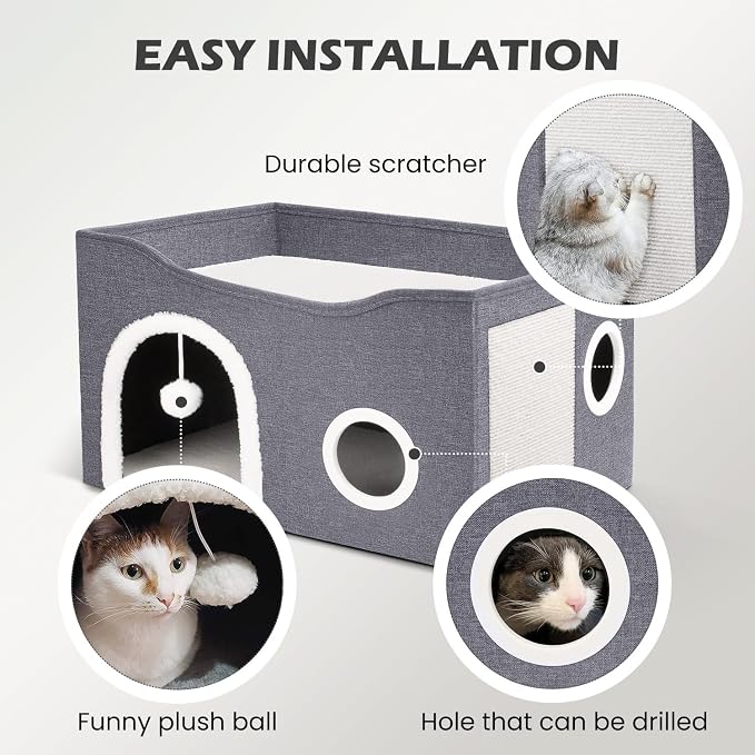 Heeyoo Cat House for Indoor Cats - Image 5