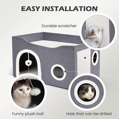 Heeyoo Cat House for Indoor Cats - Image 5