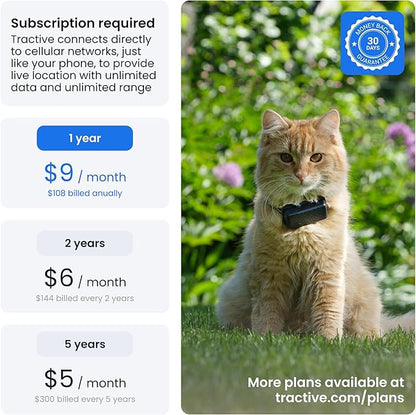 Tractive Smart Cat GPS Tracker | Real-Time Location & Wellness Monitoring - Image 6
