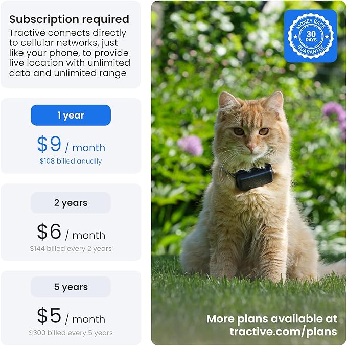 Tractive Smart Cat GPS Tracker | Real-Time Location & Wellness Monitoring - Image 6