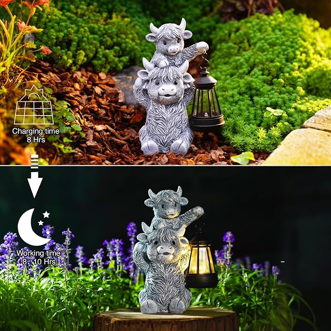 Goodeco 9.5 Inch Highland Cow - Image 5