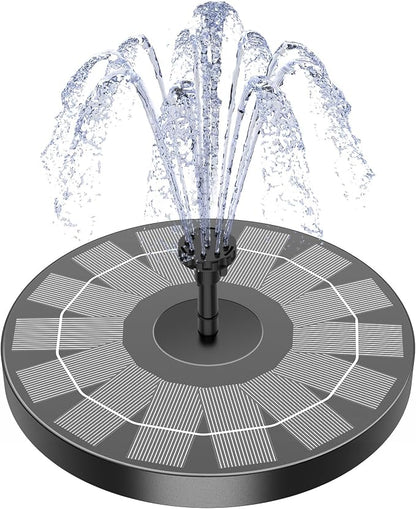 AISITIN 2.5W Solar Bird Bath Fountain Pump, Solar Fountain by AISITIN