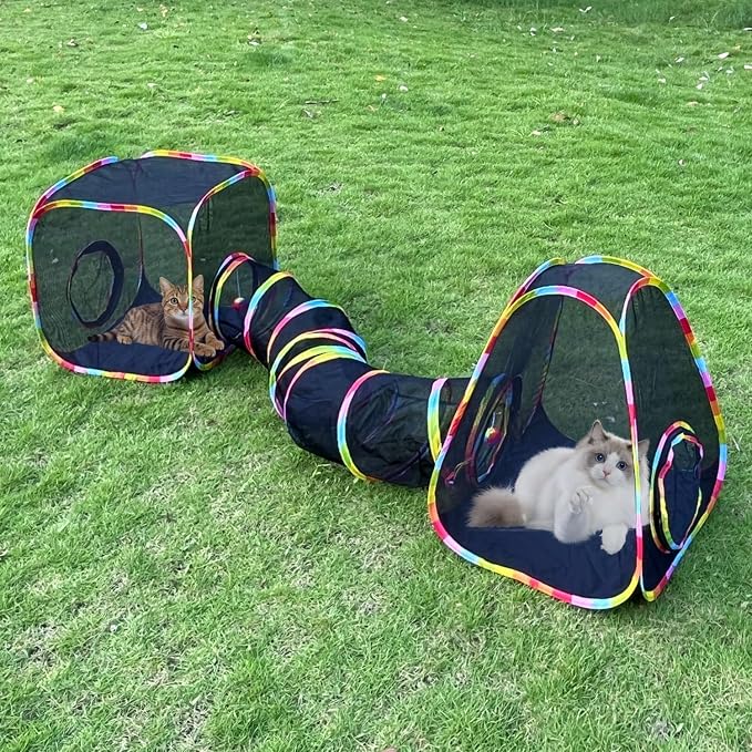 Outdoor Cat Enclosures, Cat Tunnels Tents Cubes by GONPETGP