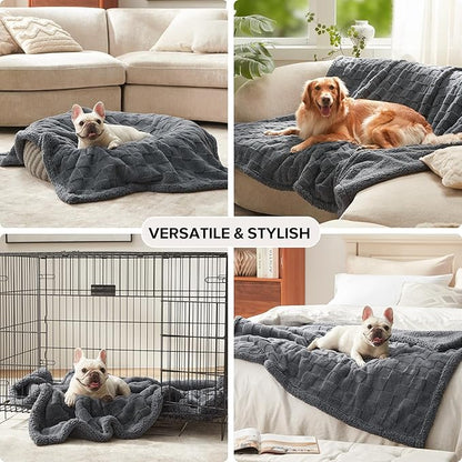 GASUR Waterproof Dog Blankets for Large Medium Dogs, Dog Blanket for Couch Bed - Image 5