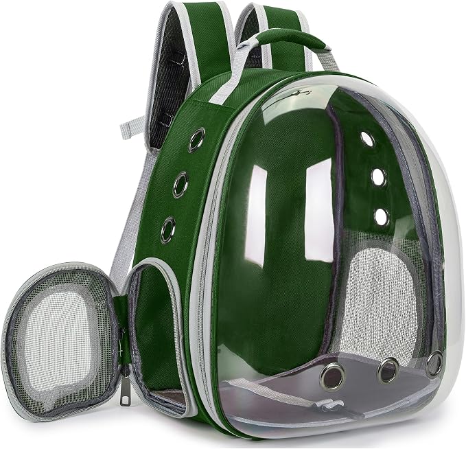 Cat Bubble Backpack Carrier for Small Medium Dogs Cats Carrying Bag, Airline - Image 3