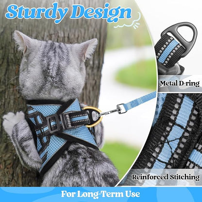 rabbitgoo Cat Harness and Leash Set - Image 5