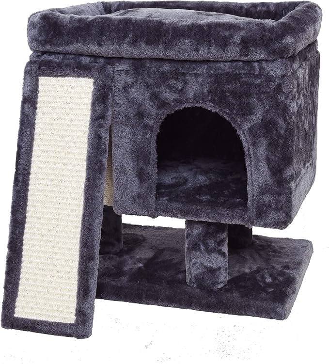 SYANDLVY Small Cat Tree for Indoor Cats Large Adult, Activity Tower - Image 7