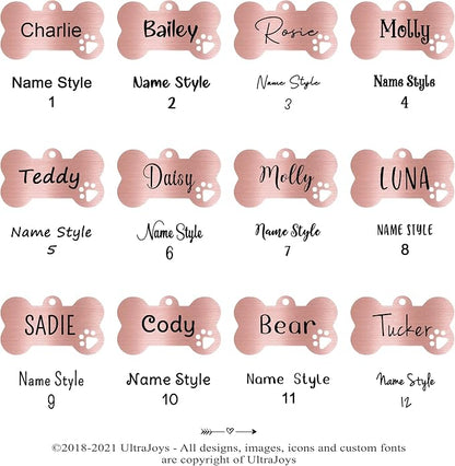 Ultra Joys Dog Tags Personalized - Image 4