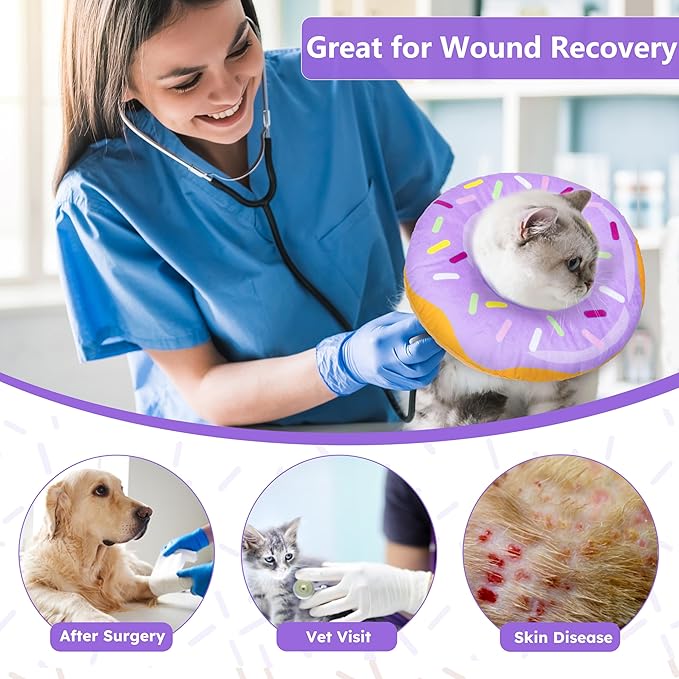 Cat Cone Collar Soft, Cat Recovery Collar - Image 6