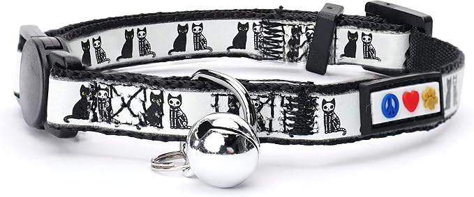 Pawtitas Glow in The Dark Cat Collar by Pawtitas