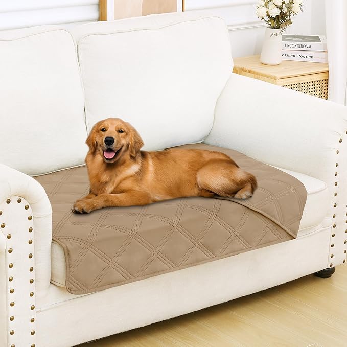 Smiry Waterproof Dog Bed Cover Blanket 30x53, Soft Reversible Pet Blanket by Smiry