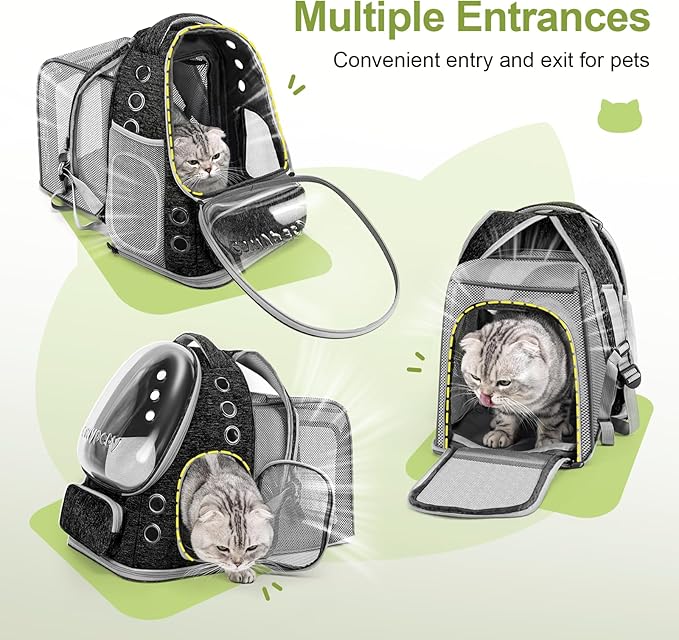 Expandable Cat Backpack, Cat Bubble Backpack Carrier - Image 7