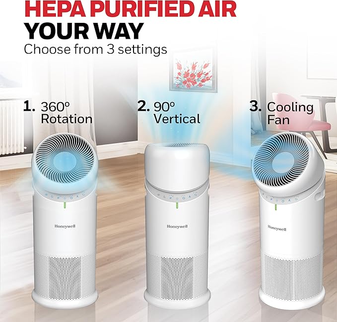Honeywell Allergen Plus™ 3-in-1 HEPA Air Purifier - Image 7