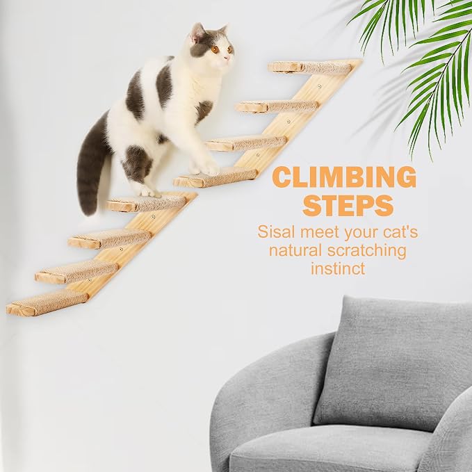 Wall Mounted 2 Pack Cat Shelf - Image 3