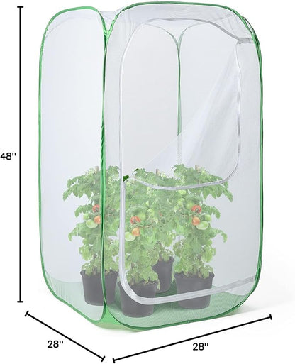 48" Outdoor Mesh Plant Enclosure, Mesh Plant Cover - Image 8