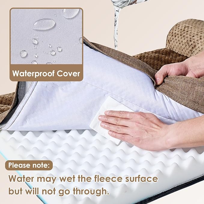 EHEYCIGA Large Dog Bed Memory Foam - Image 3