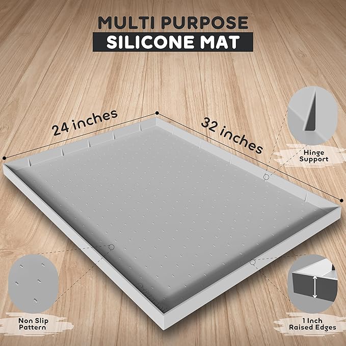 32x24x1” XL Dog Food Mat - Image 2