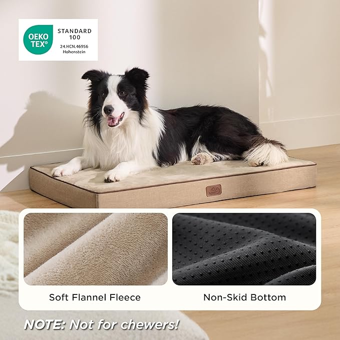 Bedsure Memory Foam Dog Beds Large Sized Dog - Image 3