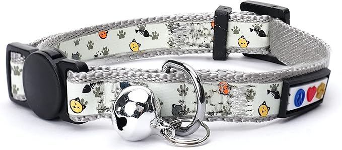 Pawtitas Glow in The Dark Cat Collar by Pawtitas