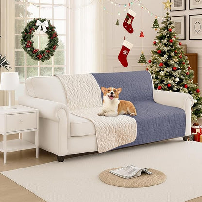 Waterproof Dog Bed Cover, Non-Slip Dog Blanket by CYCMACOHOME