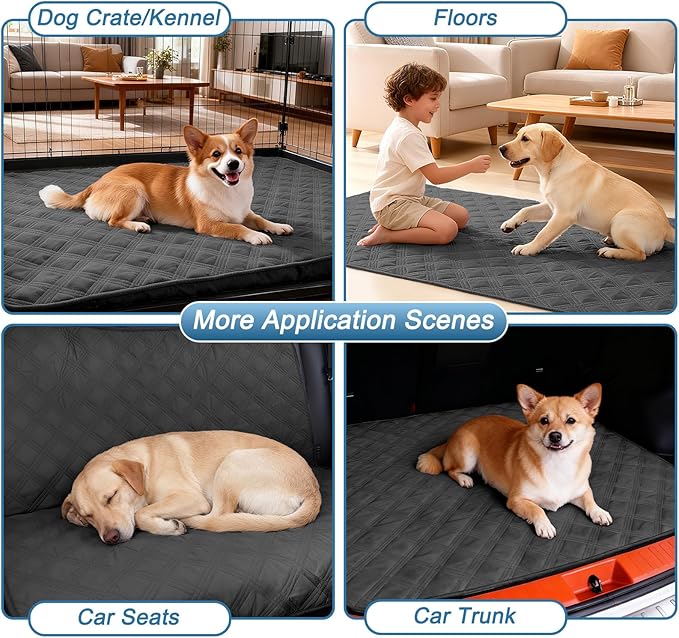 hyha Waterproof Dog Blanket, Reversible Pet Bed Blanket, Soft Sofa Couch Cover - Image 5