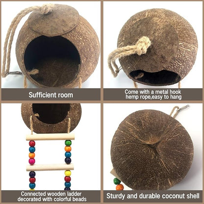 Hanging Coconut Birds House - Image 2