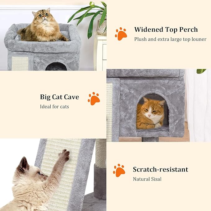 SYANDLVY Small Cat Tree for Indoor Cats, Cat Tower - Image 5