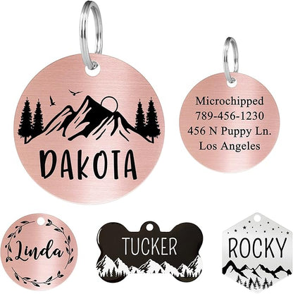 Ultra Joys Stainless Steel Pet ID Tag by UltraJoys