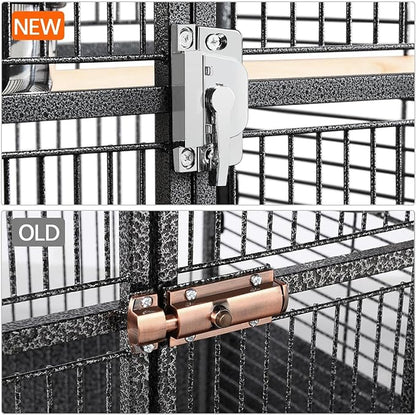Yaheetech 61-inch Playtop Wrought Iron Large Parrot Bird Cages - Image 6