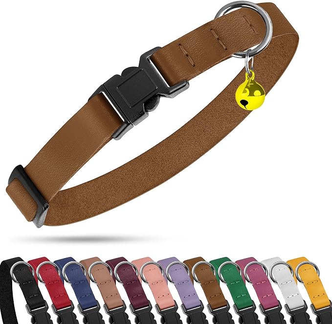 Breakaway Cat Collar with Bell by BUDKAS