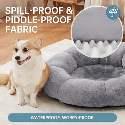 OhGeni 31 inches Calming Donut Orthopedic Dog & Cat Bed - Image 7