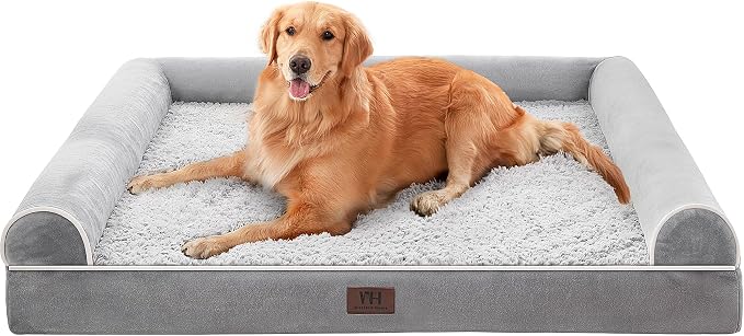 WESTERN HOME Large Dog Bed, Orthopedic Dog Beds by WESTERNHOME