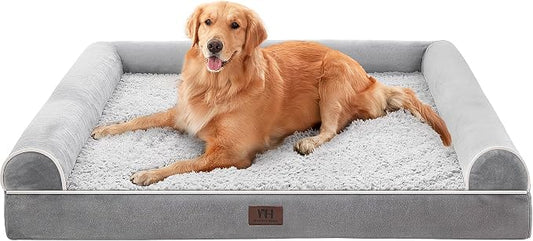 WESTERN HOME Large Dog Bed, Orthopedic Dog Beds by WESTERNHOME