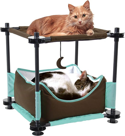 Kitty City Claw Indoor and Outdoor Mega Kit Cat Furniture, Cat Sleeper - Image 5