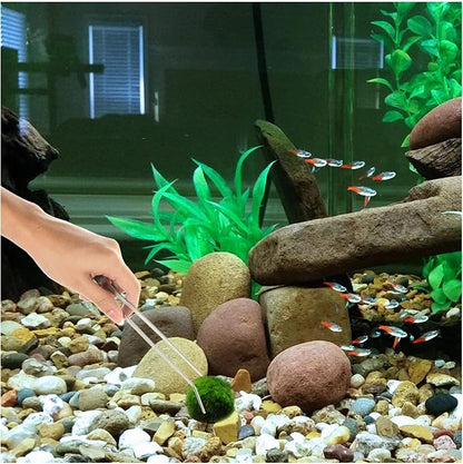 3 in 1 Aquarium Aquascape Tools Kit Long Stainless Steel Aquarium Tank Aquatic - Image 7