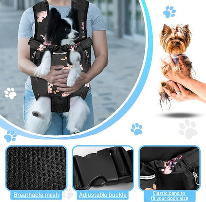 Petmolico Pet Dog Carrier Backpack, Adjustable Dog Legs-Out Front Backpack - Image 3