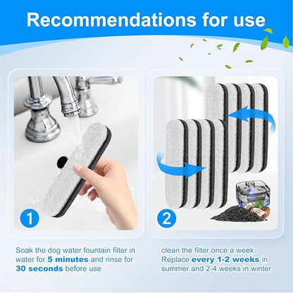 8PCS Dog Water Filter Compatible - Image 5